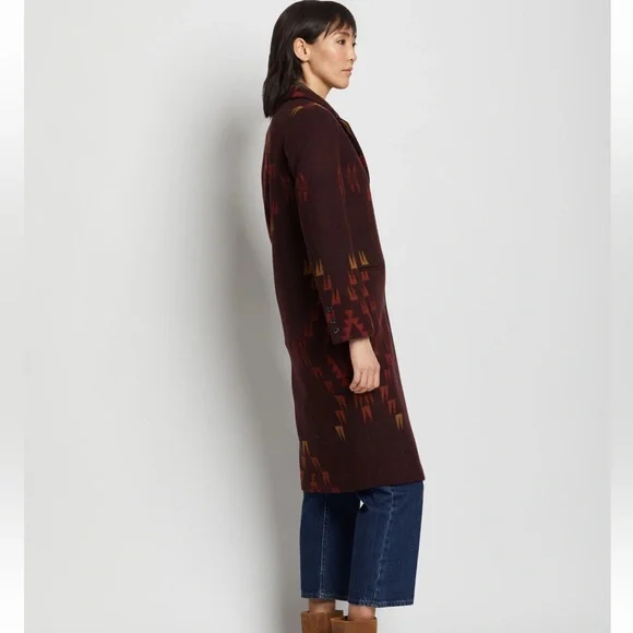 WOMEN'S JACKSONVILLE BLANKET WOOL COAT